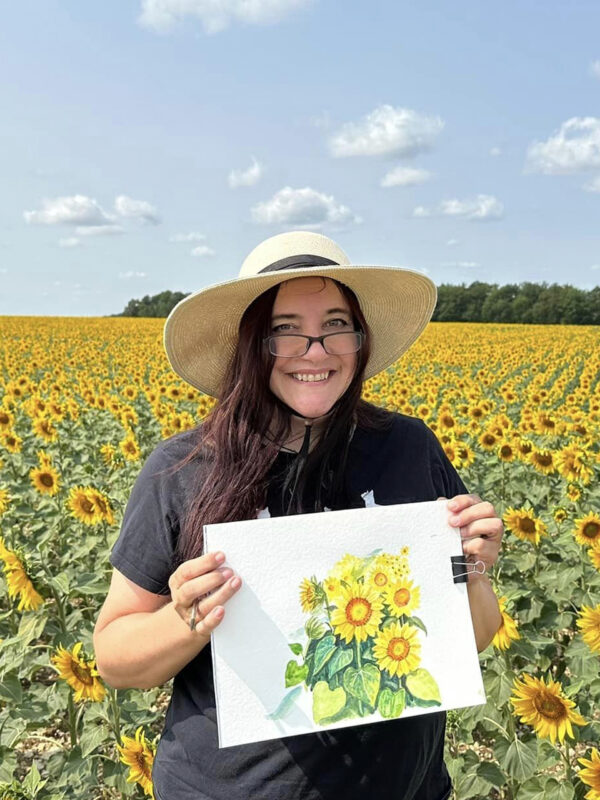 Christina Wald's Sketching Obsession in Tuscany 2025